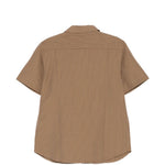 Camicia a righe in marrone Ranra - uomo 