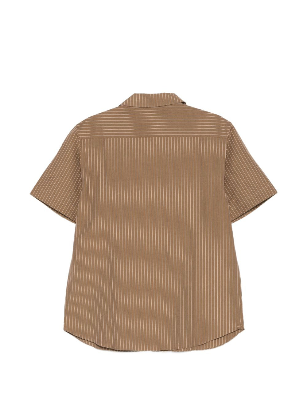 Camicia a righe in marrone Ranra - uomo 