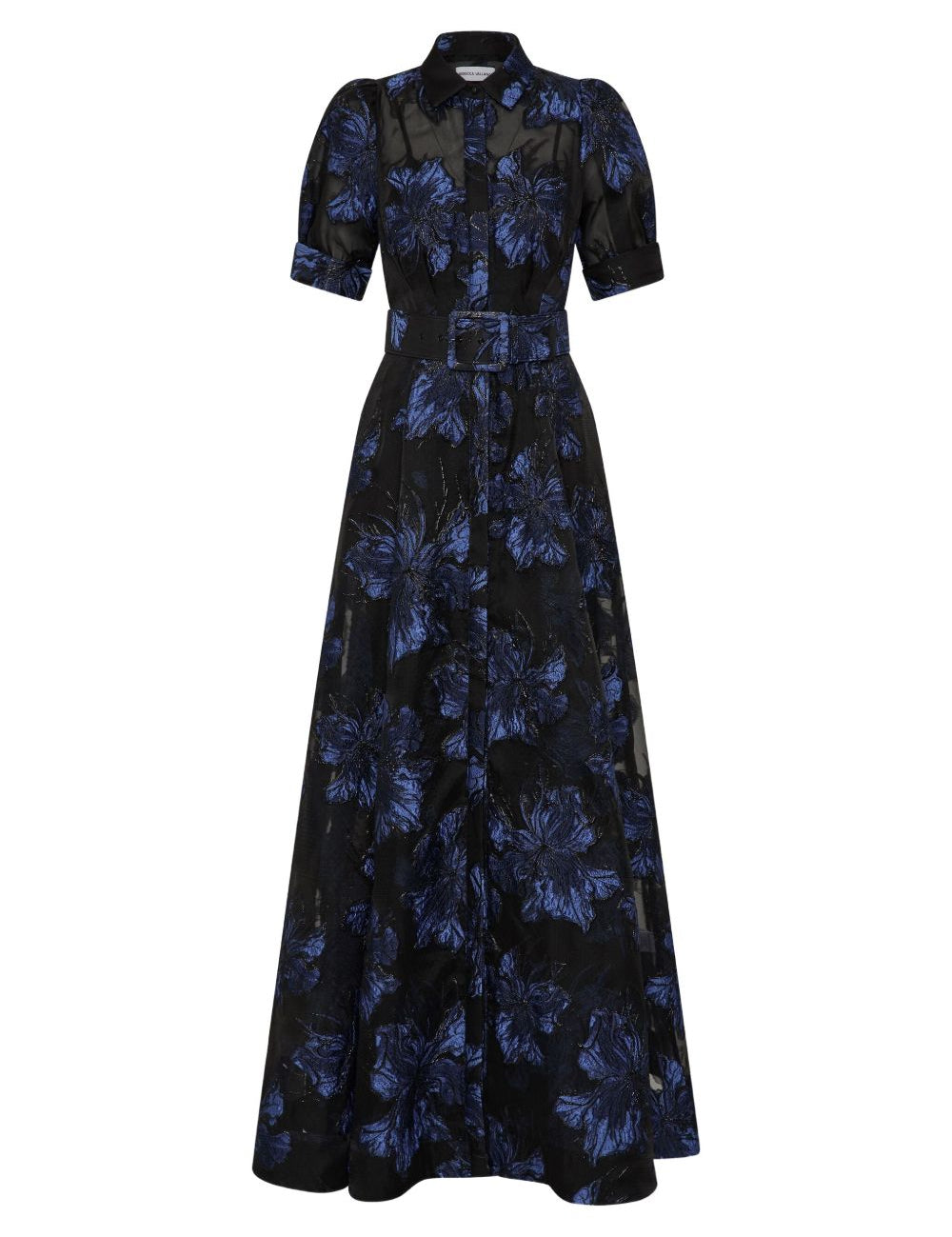 Abito Alexandra lungo a fiori in blu Rebecca vallance - donna 