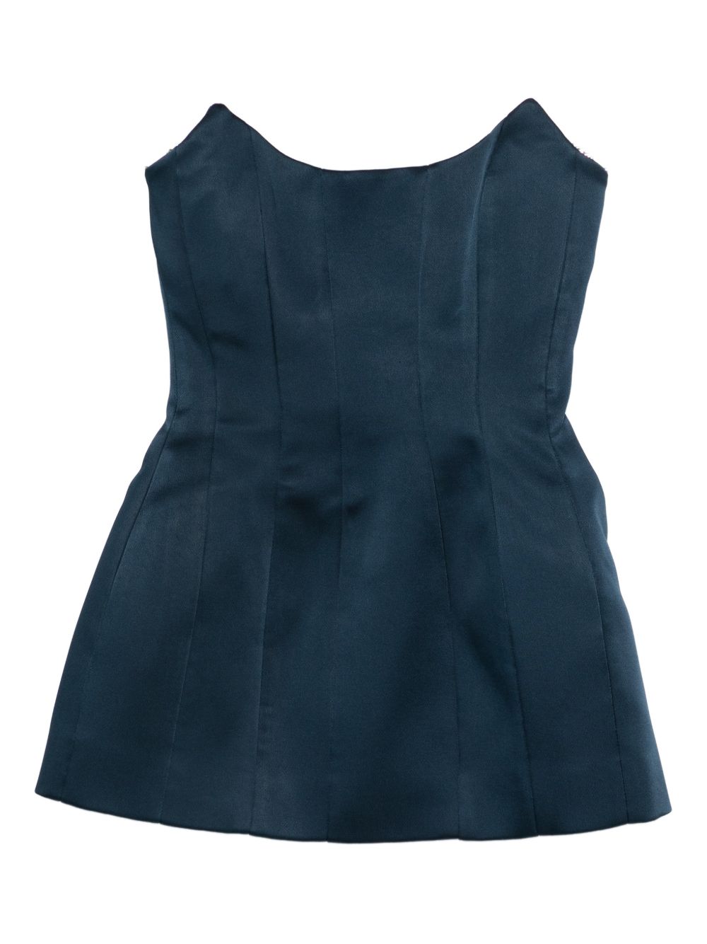 Top a corsetto Elivera in blu 