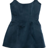 Top a corsetto Elivera in blu 