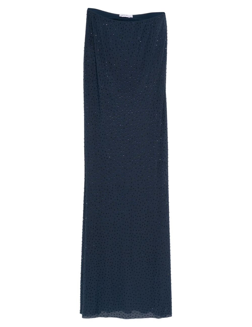 Gonna maxi con cristalli in blu Rebecca vallance - donna 