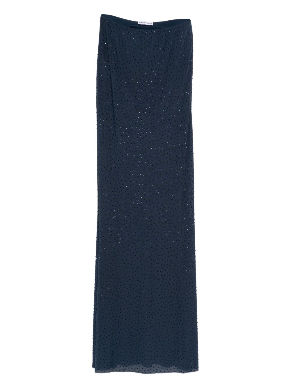 Gonna maxi con cristalli in blu Rebecca vallance - donna 