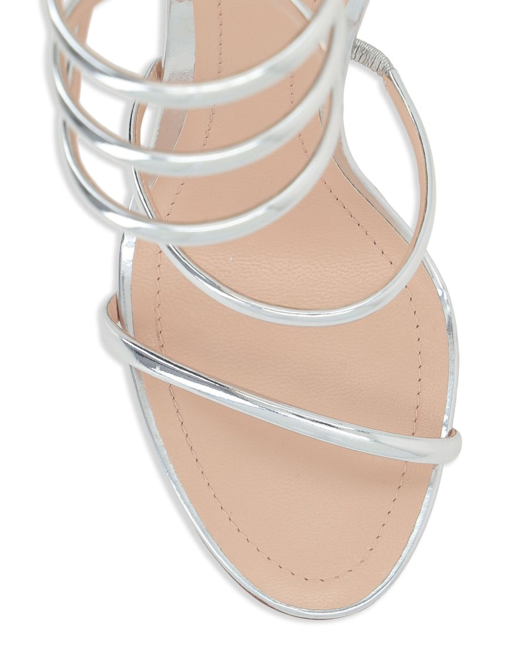 Sandali Cleo in argento Rene caovilla - donna 