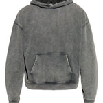 Felpa in cotone con cappuccio in grigio Represent - uomo 
