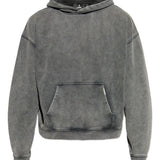 Felpa in cotone con cappuccio in grigio Represent - uomo 