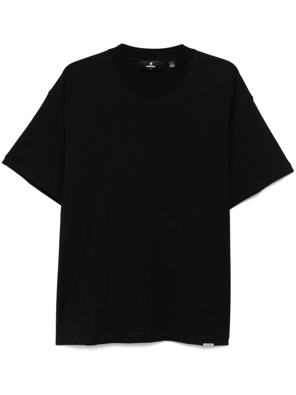 T-shirt Initial in nero Represent - uomo 