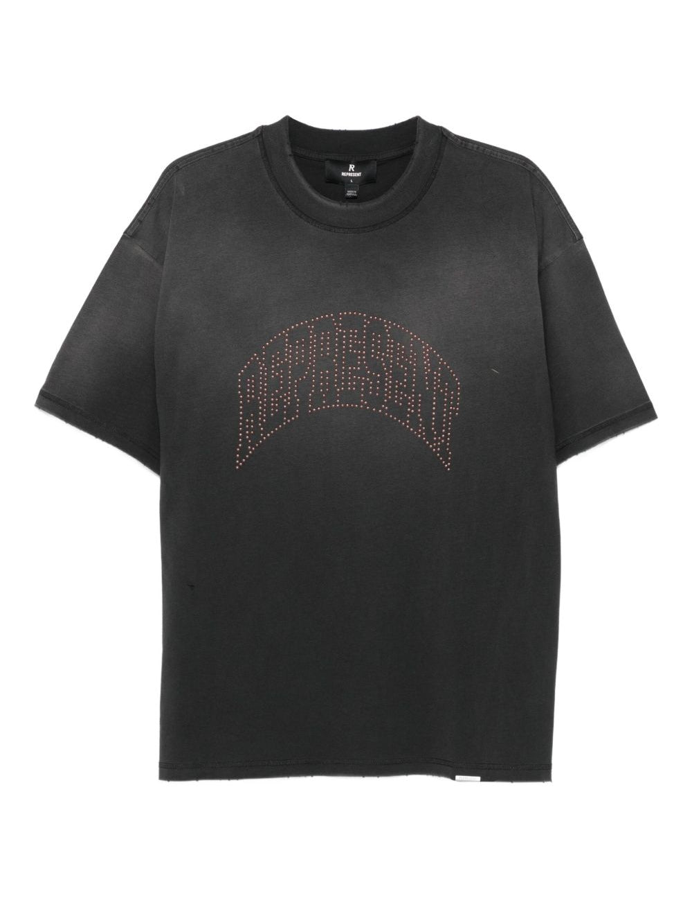 T-shirt con logo in nero Represent - uomo 