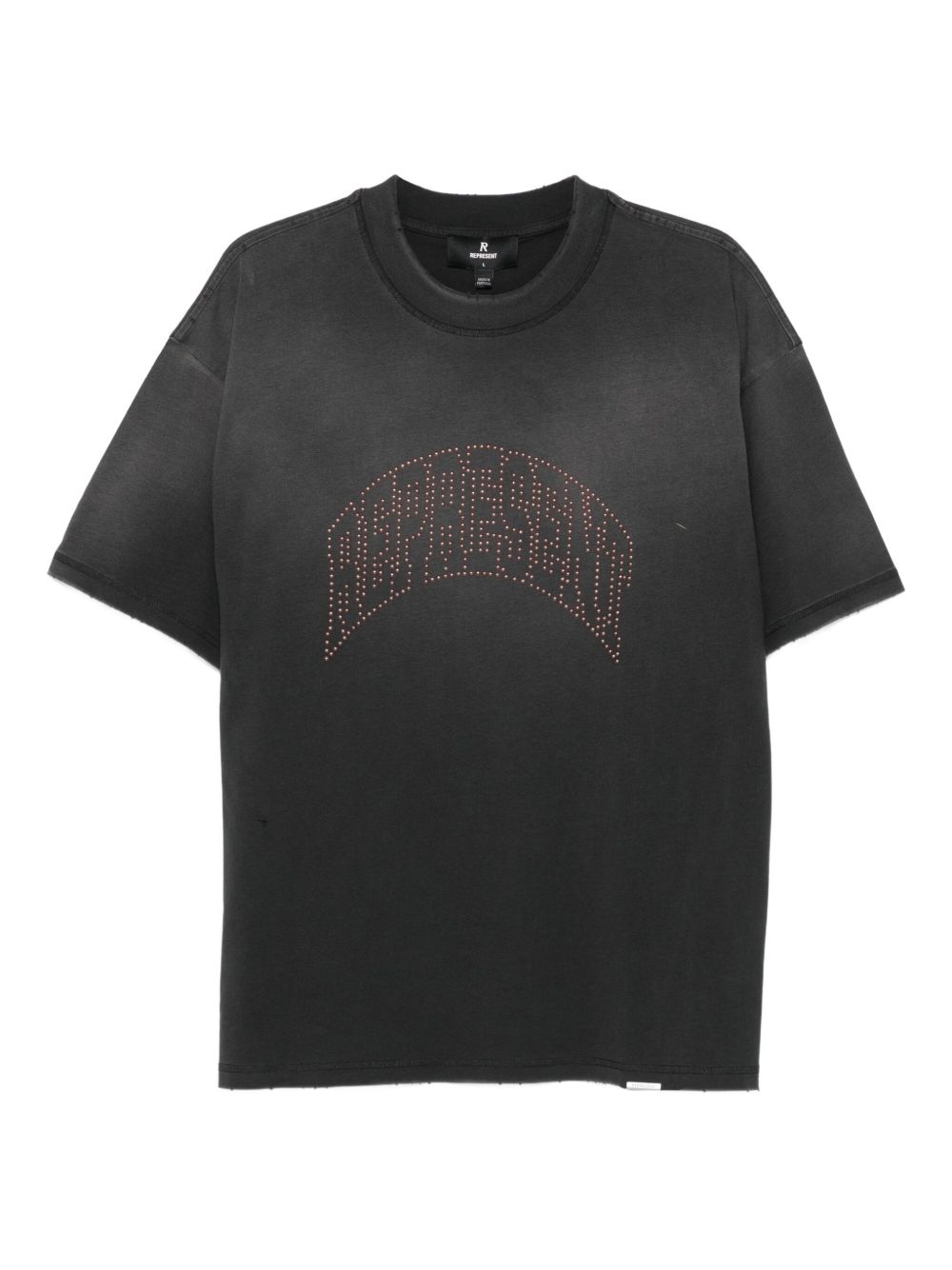 T-shirt con logo in nero Represent - uomo 