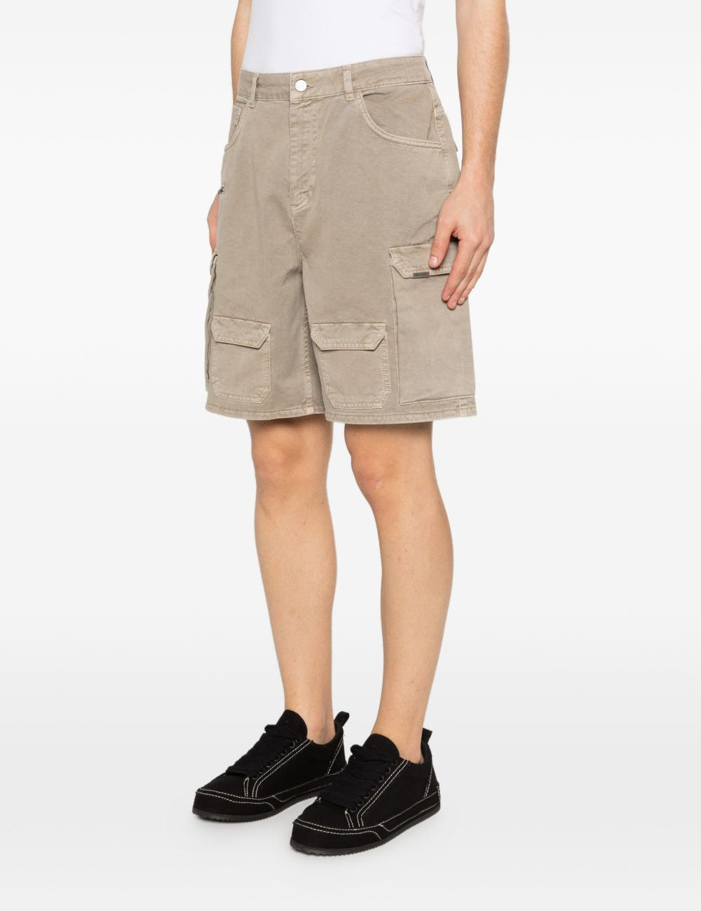 Shorts cargo in beige Represent - uomo 