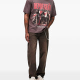 Jeans R2 dritti in marrone Represent - uomo 