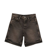 Shorts denim con cinque tasche in nero Represent - uomo 