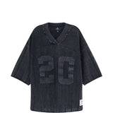 T-shirt oversize a coste con scollo a v in grigio Represent - uomo 