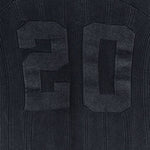 T-shirt oversize a coste con scollo a v in grigio Represent - uomo 