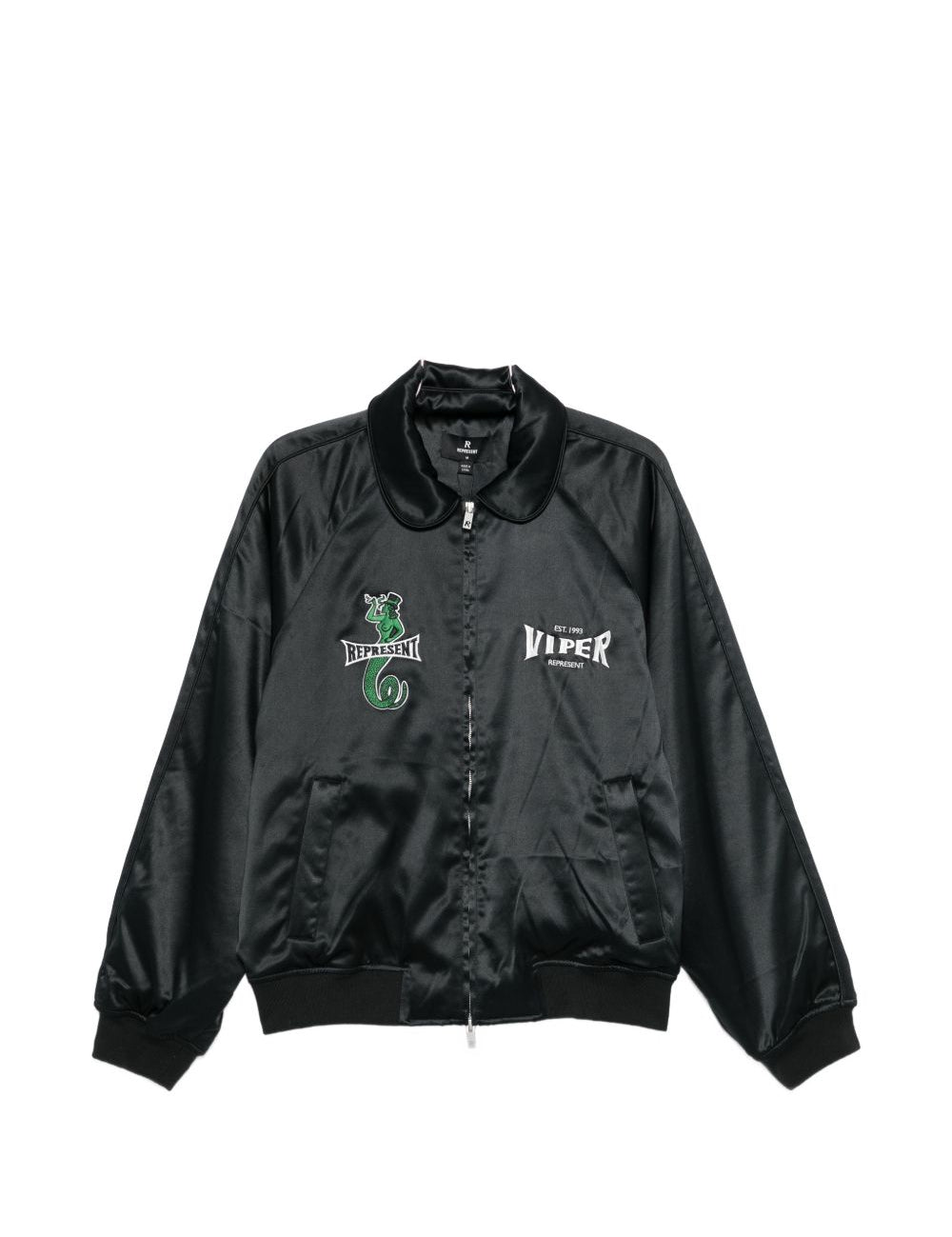 Giacca con ricamo in nero Represent - uomo 