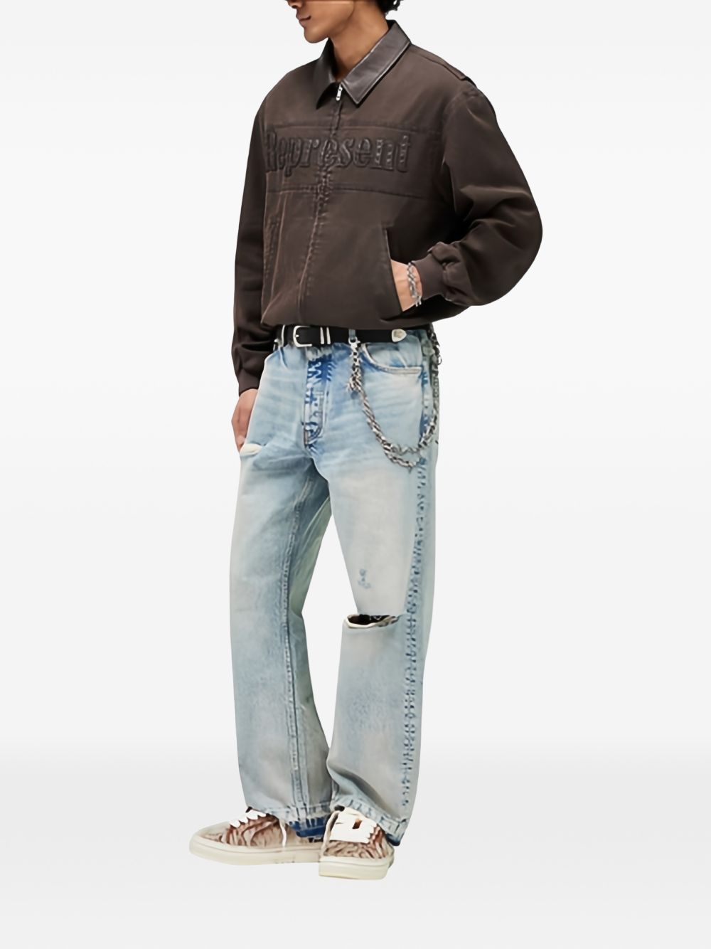Bomber Roscoe in marrone Represent - uomo 