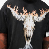 T-shirt British Cowboys in nero Represent - uomo 