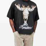T-shirt British Cowboys in nero Represent - uomo 