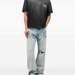 T-shirt Nothing Faster in nero Represent - uomo 