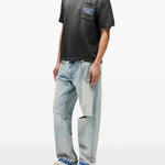 T-shirt Nothing Faster in nero Represent - uomo 