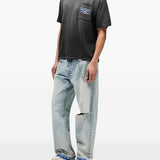 T-shirt Nothing Faster in nero Represent - uomo 