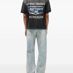 T-shirt Nothing Faster in nero Represent - uomo 