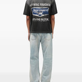T-shirt Nothing Faster in nero Represent - uomo 