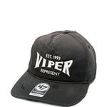 x '47 Viper Room Cappello da baseball con ricamo in nero Represent - uomo 