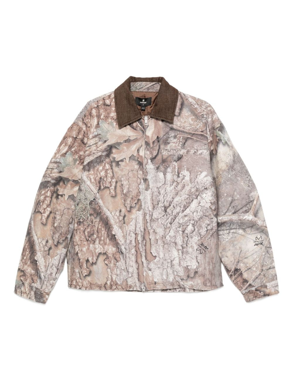 Giacca con stampa camouflage in beige e marrone Represent - uomo 