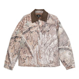 Giacca con stampa camouflage in beige e marrone Represent - uomo 