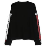 T-shirt a maniche lunghe  con stampa grafica in nero Represent - uomo 