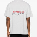 T-shirt in cotone in grigio Represent - uomo 