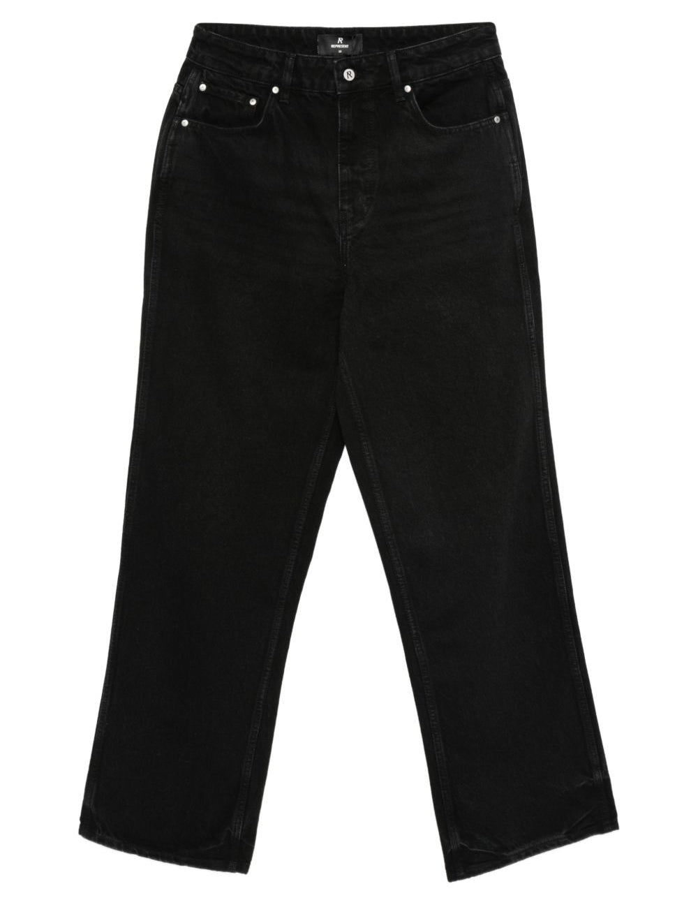 Jeans di cotone in nero Represent - uomo 