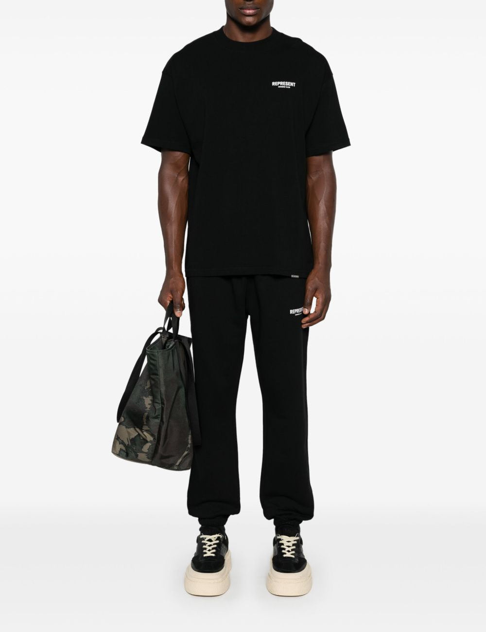 T-shirt Owners Club in nero Represent - uomo 