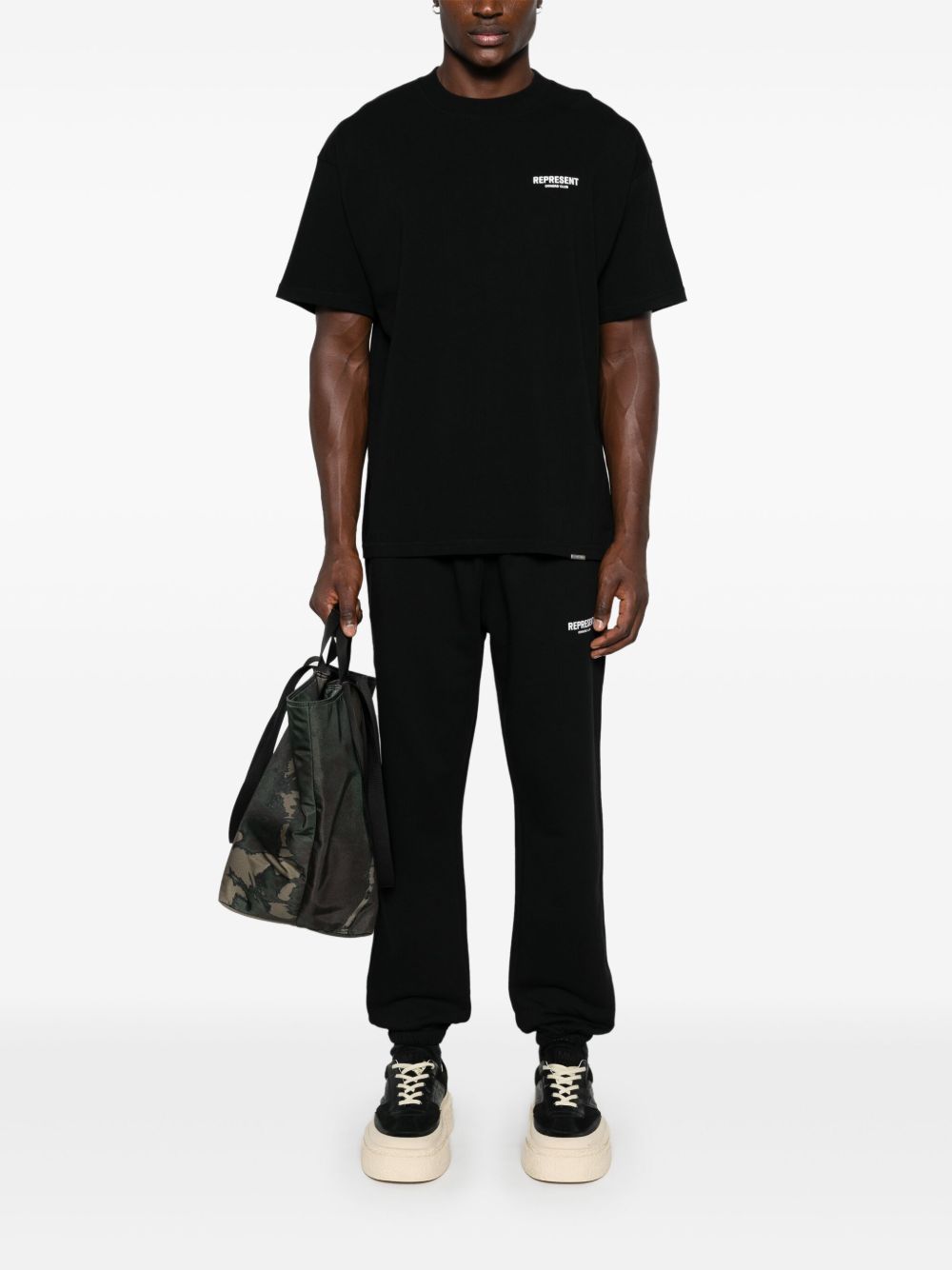 T-shirt Owners Club in nero Represent - uomo 