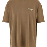 T-shirt con logo in marrone Represent - uomo 