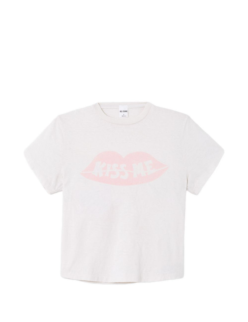T-shirt con stampa in bianco Re/done - donna 