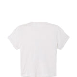 T-shirt con stampa in bianco Re/done - donna 