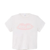 T-shirt con stampa in bianco Re/done - donna 