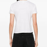 T-shirt Lucky You in bianco Re/done - donna 