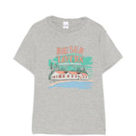 T-shirt grafica in grigio Re/done - donna 