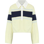 Polo a righe in bianco Re/done - donna 