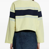 Polo a righe in bianco Re/done - donna 