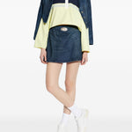 Polo a righe in bianco Re/done - donna 