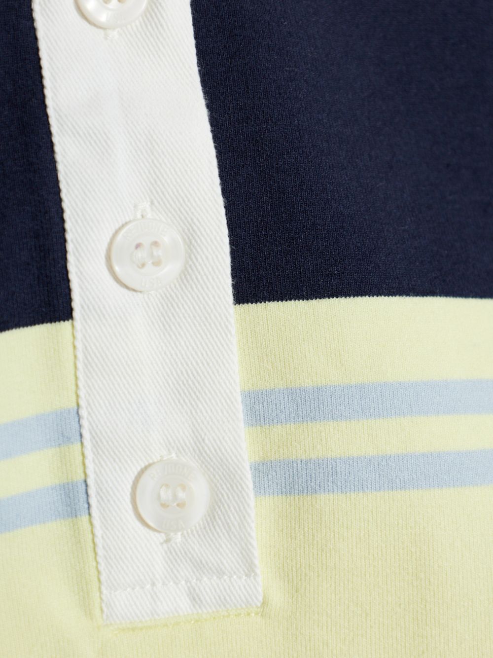 Polo a righe in bianco Re/done - donna 