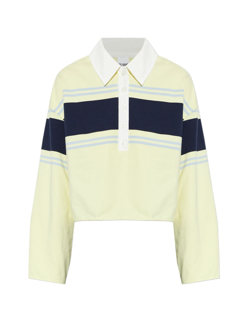 Polo a righe in bianco Re/done - donna 