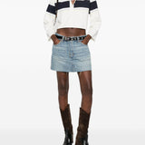 Polo con dettaglio a righe in bianco Re/done - donna 