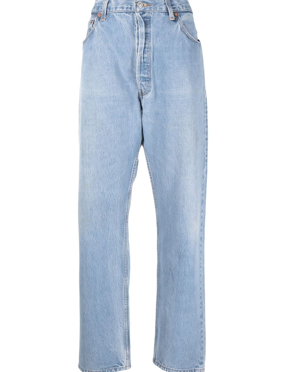 Jeans dritti anni '90 in blu Re/done - donna 