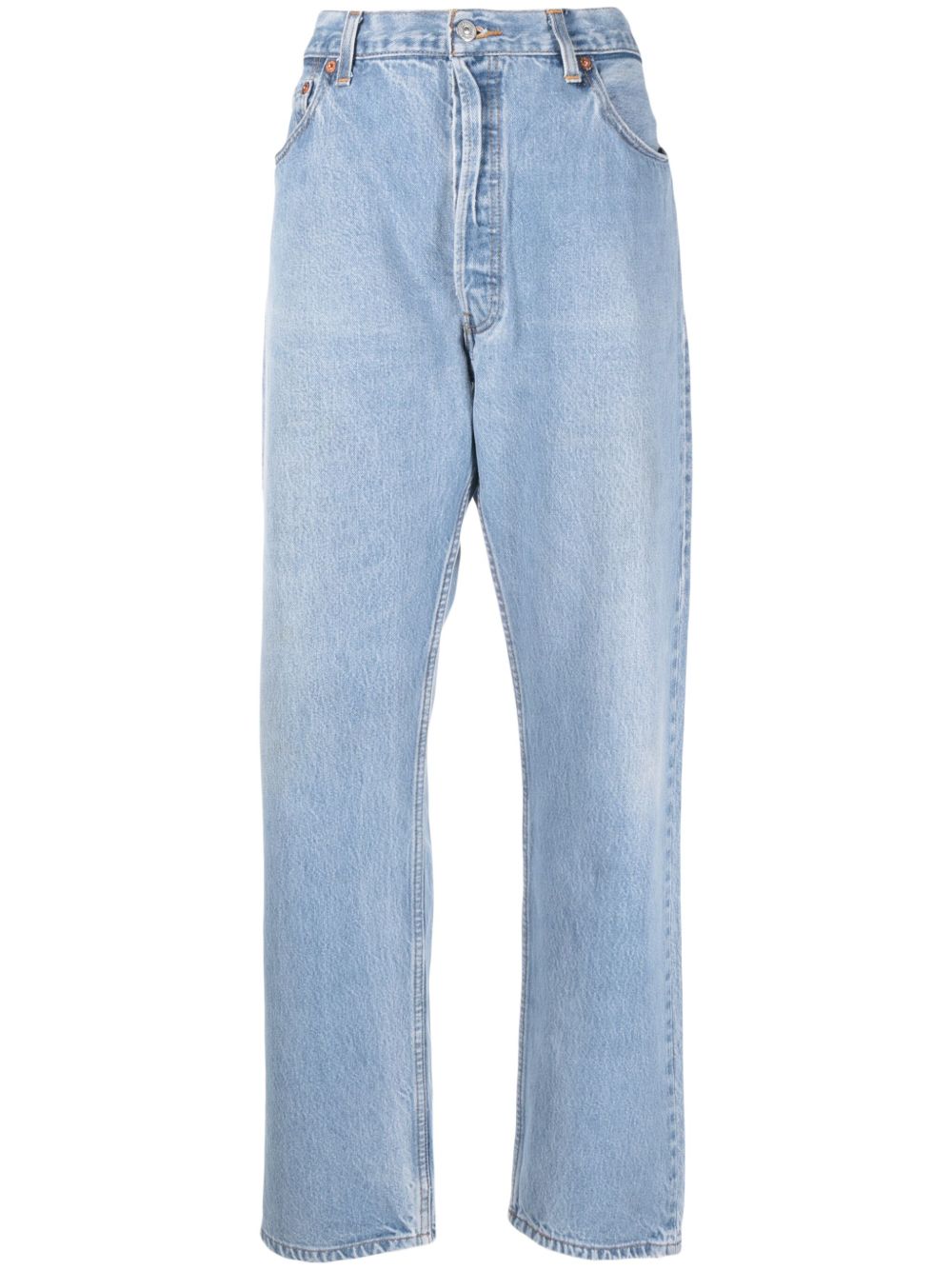 Jeans dritti anni '90 in blu Re/done - donna 
