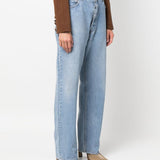 Jeans dritti anni '90 in blu Re/done - donna 